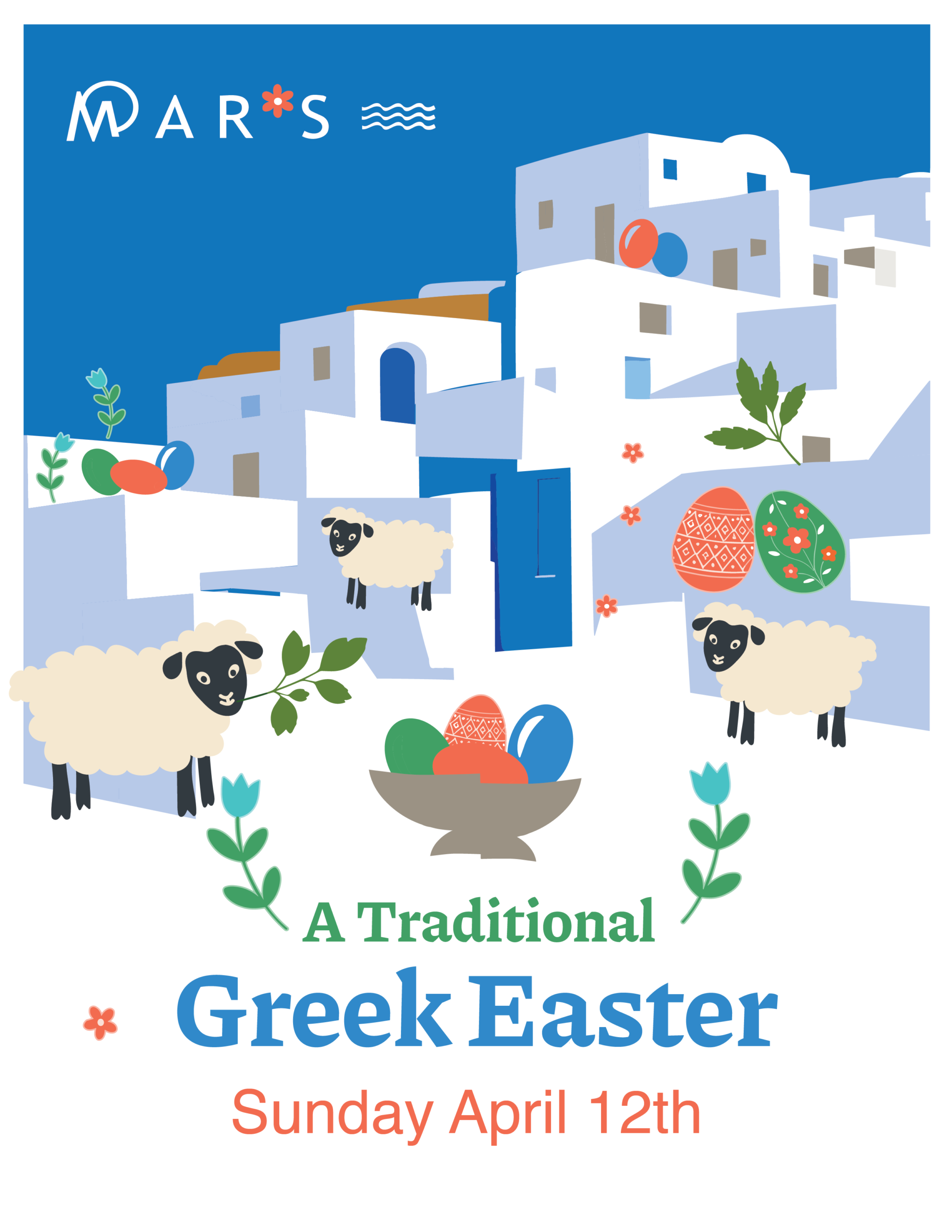 Mar's Greek Easter 2026 Menu